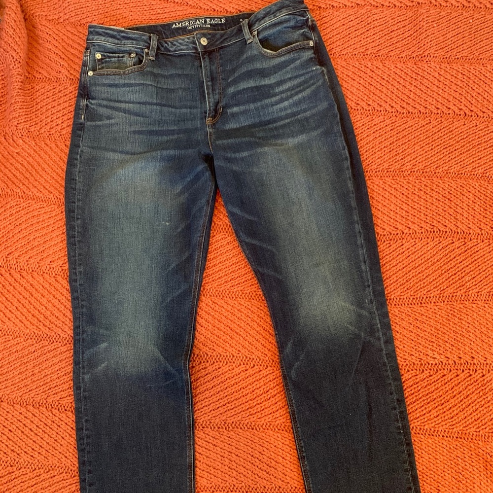 American Eagle High Rose Slim Jeans